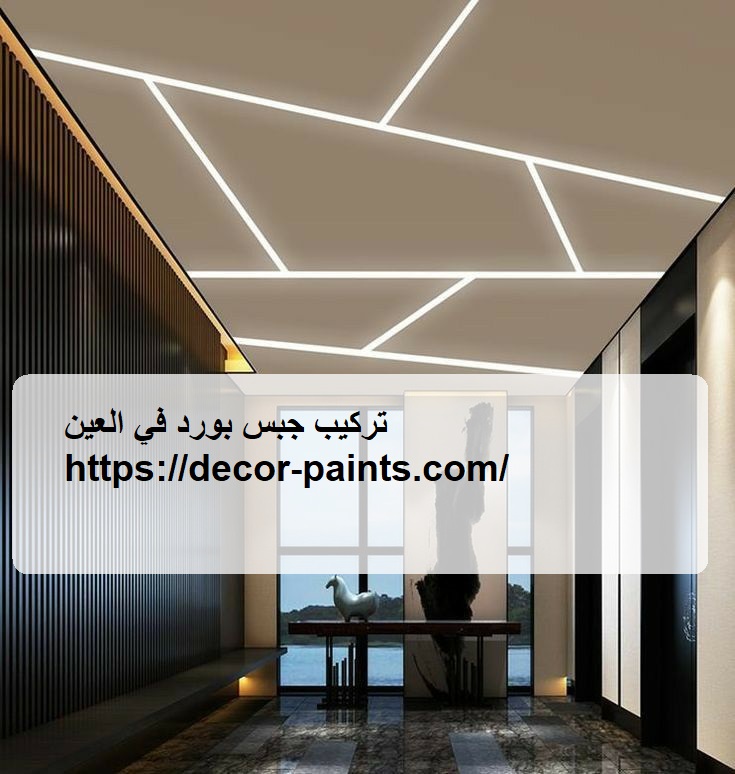 تركيب جبس بورد في العين